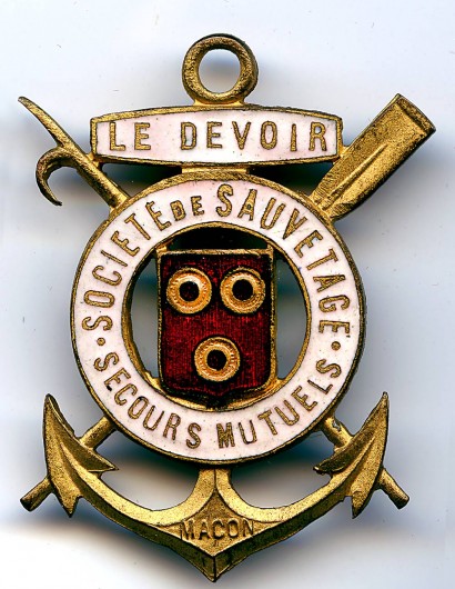 Médaille de la Société de secours mutuels des sauveteurs