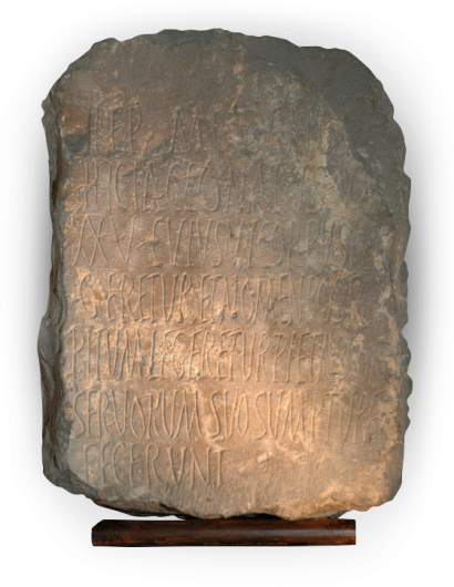 Stèle funéraire datant du 1er siècle après JC